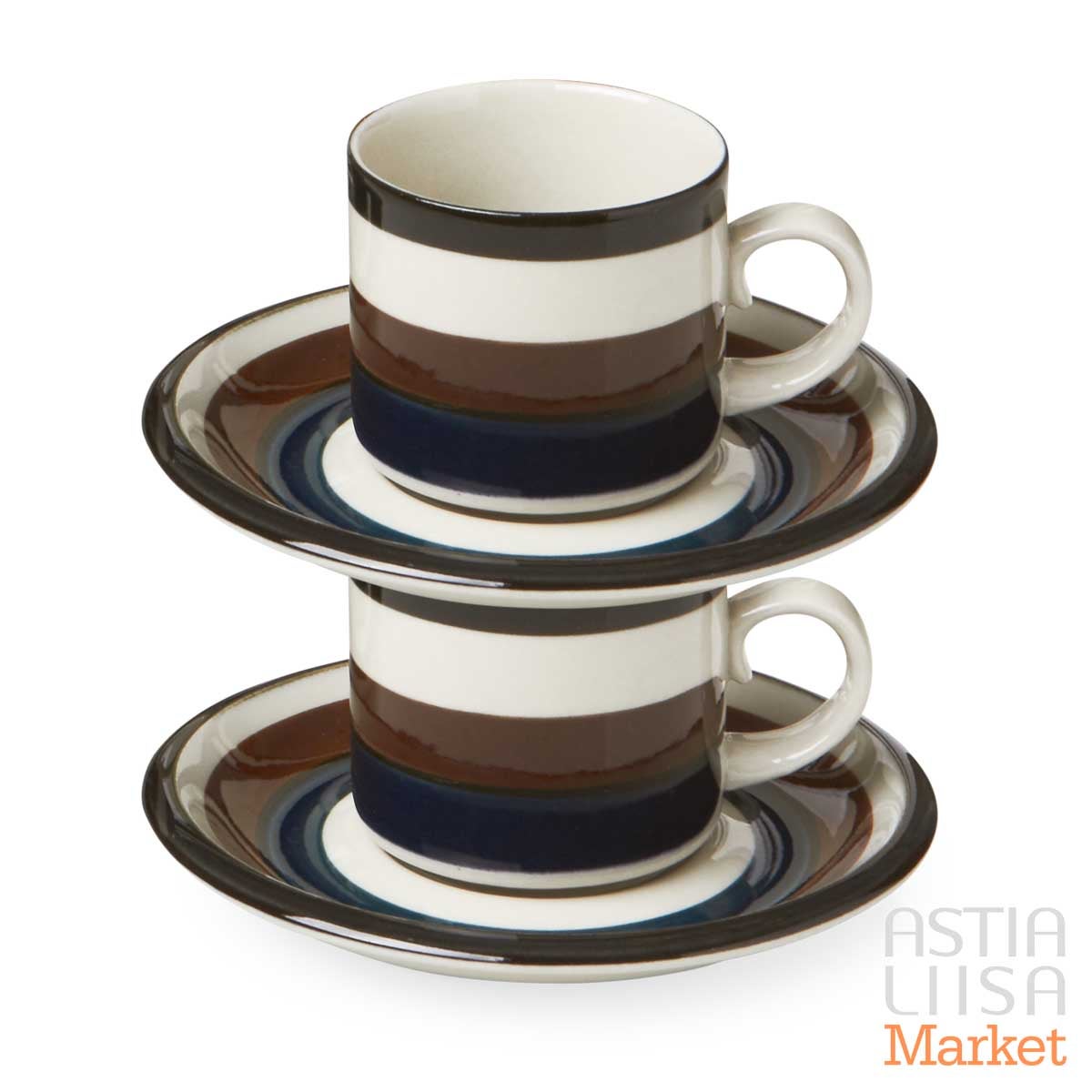 Arabia Kaira Coffee for Two, Vintage | Astialiisa Online