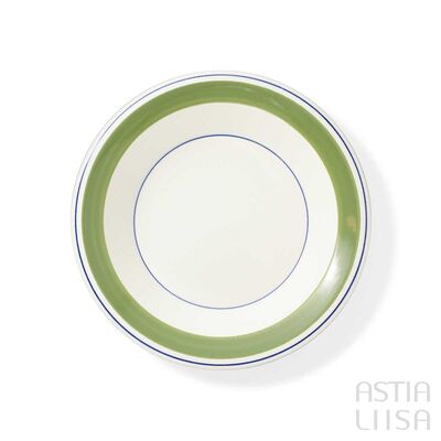 Arabia Krokus Coloured Soup Plate, Vintage